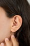 Heliophilia Silver Pendientes de Plata de Ley 925 en Dorado